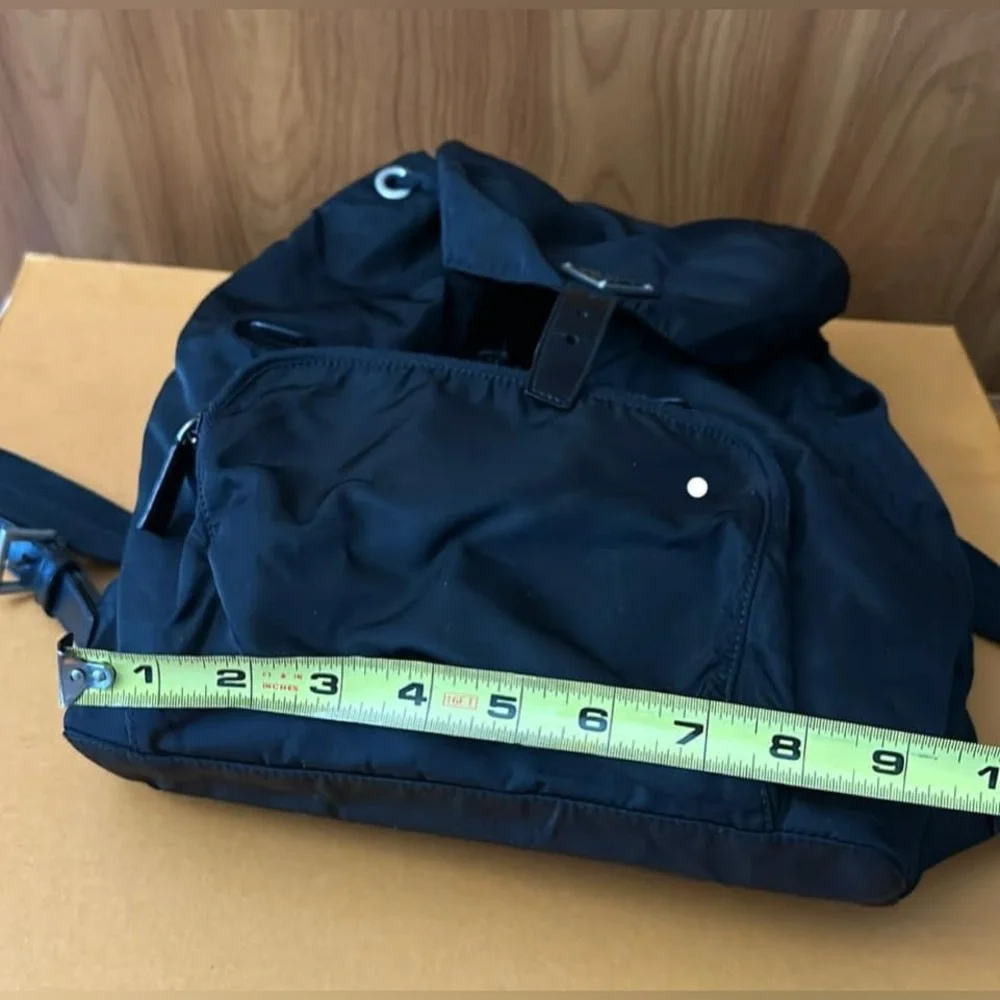 SOLD ❌❌❌❗️🖤🖤🖤PRADA Blk Nylon Classic 
Medium Backpack🖤🖤🖤 - Picture 16 of 16